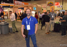 Marcel van der Pluijm from Feeling Fresh at the showfloor